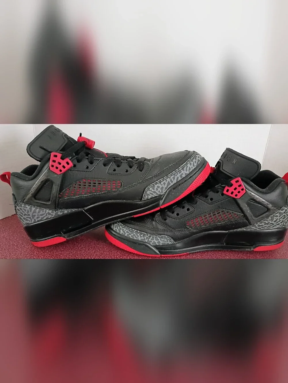 Jordan Spizike Low Bred Man's Retro Sneakers 11.5